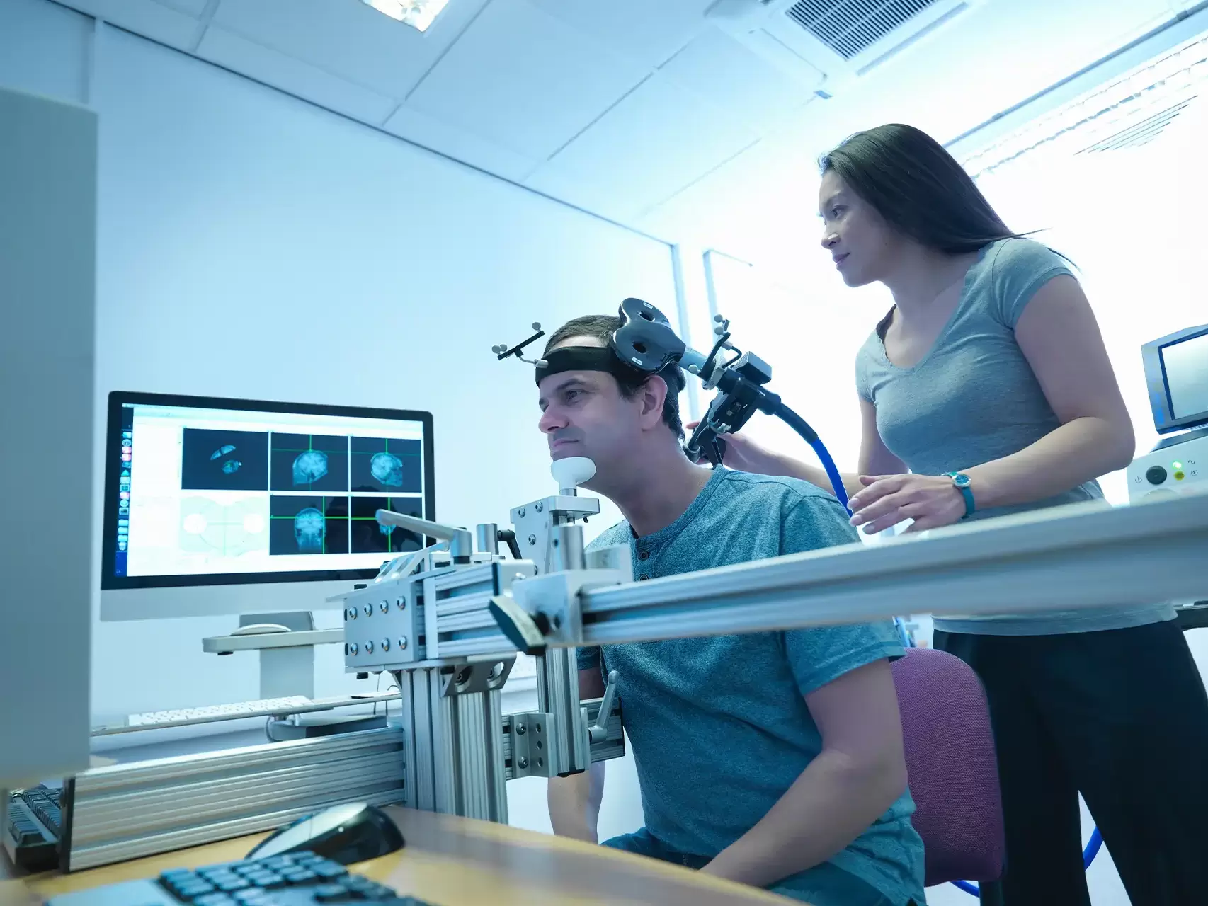 Transcranial magnetic stimulation TMS